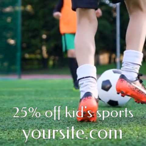 Kids sporting goods