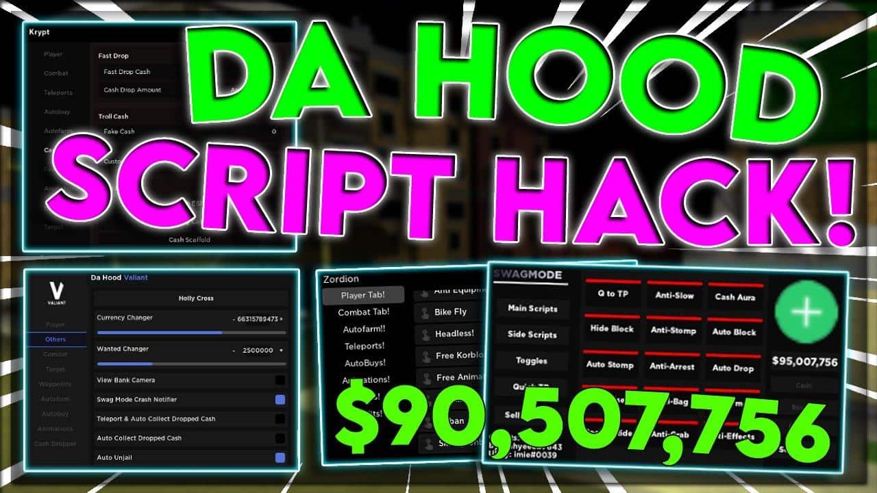 Roblox Da Hood Script Pastebin Hacks