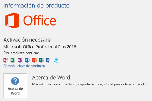  product key office 2016 
