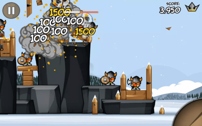 Similar games to Angry Birds - Siege Hero Viking Vengeance
